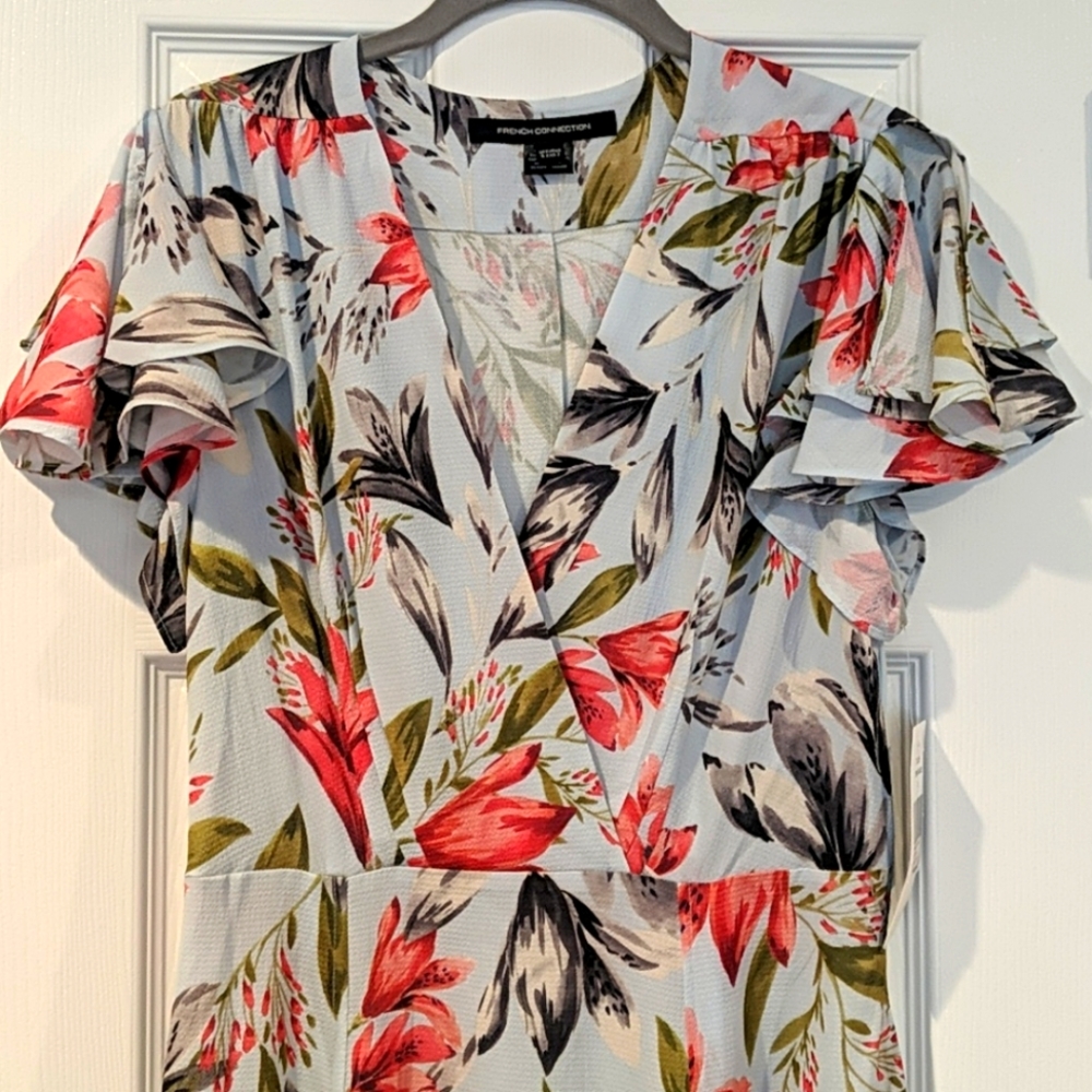 NWT French Connection Floral Maxi Summer Dress